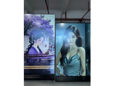 LCD巨幕海报屏如何重塑消费体验